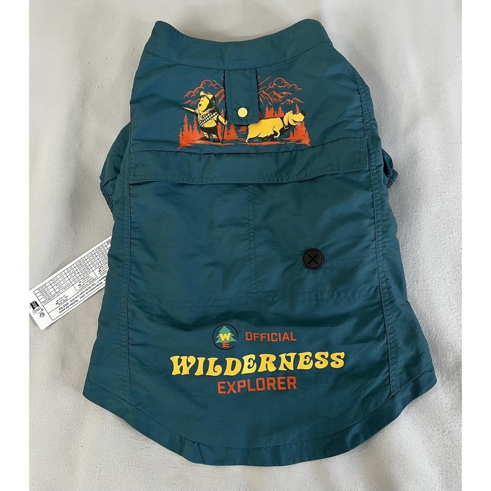Disney Up Dog Jacket Wilderness Explorer Sz L/ XL New